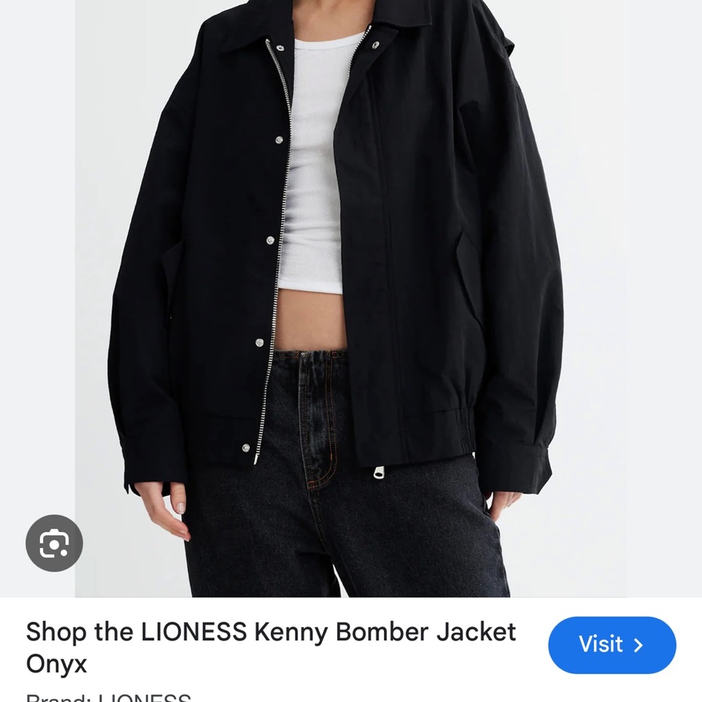 Lioness Onyx Bomber Jacket
